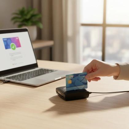 Imagem de Leitor de Cartão Certificado Digital Nonus Smartnonus USB 10524