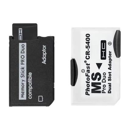 Imagem de Leitor De Cartão PSP Memory Stick pro Duo Adaptador Conversor SD SDHC TF Acessórios