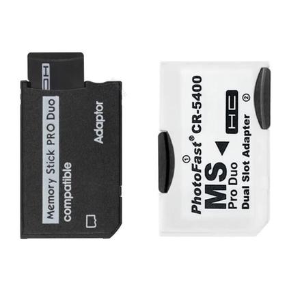 Imagem de Leitor De Cartão PSP Memory Stick pro Duo Adaptador Conversor SD SDHC TF Acessórios