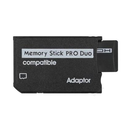 Imagem de Leitor De Cartão PSP Memory Stick pro Duo Adaptador Conversor SD SDHC TF Acessórios