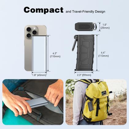 Imagem de Leitor de Cartão SD AboveTek USB 3.1 Type-C UHS-II - Alta Velocidade