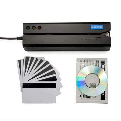 Deftun MSR605X カードリーダーライター Leitor de cartão Writer Deftun MSR605X USB Swipe Encoder 3 faixas