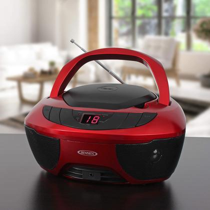 Imagem de Leitor de CD Boombox estéreo portátil Jensen CD-475R