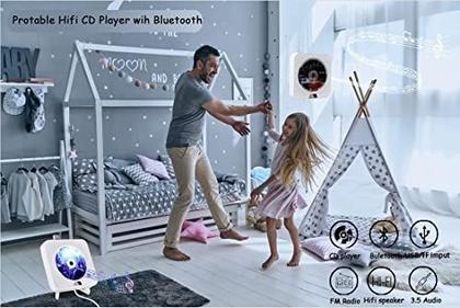 Imagem de Leitor de CD portátil com Bluetooth