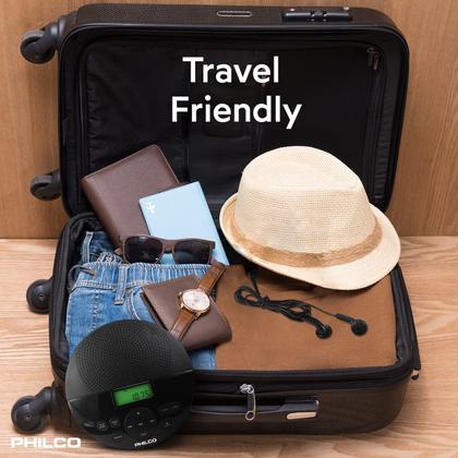 Imagem de Leitor de CD Portátil Philco com Bluetooth, Rádio FM e Fones de Ouvido