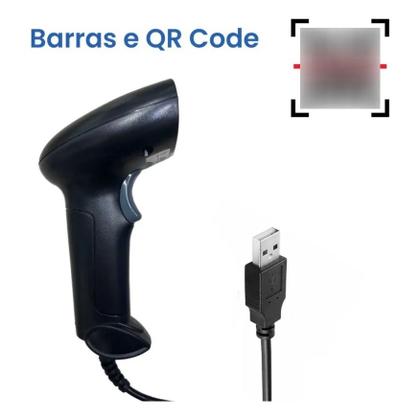 Imagem de Leitor De Codigo Barras 1d 2d Qr Code Produtos Pratico
