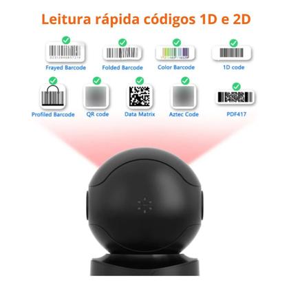 Imagem de Leitor De Código Barras 1d 2d Qrcode Usb 5v Goldensky Ewpt8