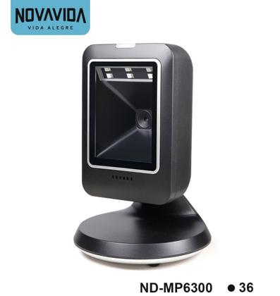 Imagem de Leitor De Código Barras De Mesa 1d 2d Qr Code Automatico - Nova Vida