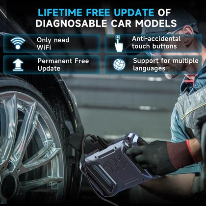 Imagem de Leitor de código BC BossComm IF740 OBD2 Scanner ABS-SRS-Transm