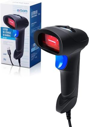 Imagem de Leitor De Código De Barra C/ Fio Exbom Lcb-150