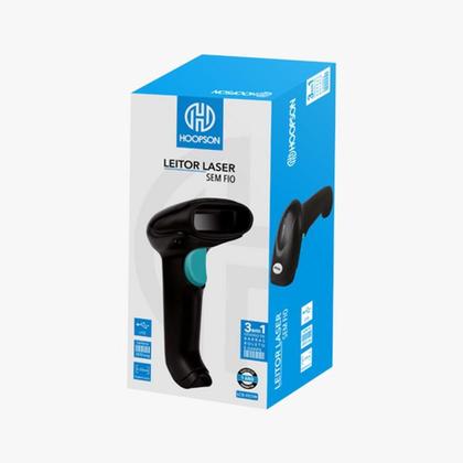 Imagem de Leitor De Código De Barra Sem Fio Hoopson Lcb-003W