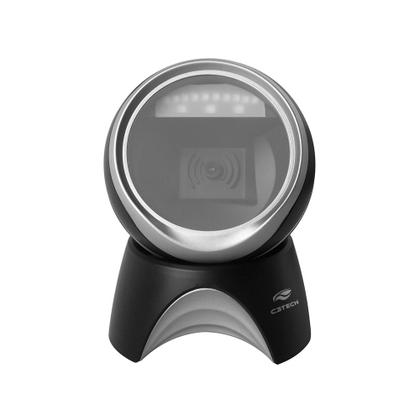 Imagem de Leitor de Código de Barras 1D 2D QR Code USB de Mesa para Comércio Mercado C3 TECH LB-D1000BK