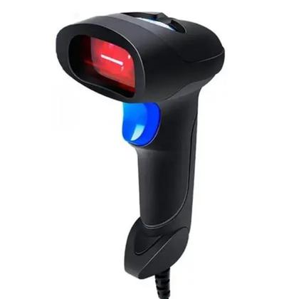 Imagem de Leitor de Código de Barras Com Fio USB EAN13 Boletos Bancários NF Contas Impostos Uso de Correios