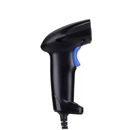 Imagem de Leitor de Código de Barras Com Fio USB EAN13 Boletos Bancários NF Contas Impostos Uso de Correios