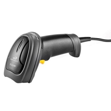Imagem de Leitor de Código De Barras Elgin EL-250, Leitura 1D e 2D, USB, Com Suporte, Tecnologia Area Imager, Preto - 46EL250USC01