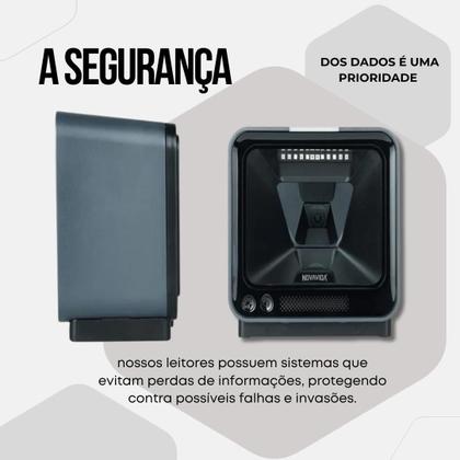 Imagem de Leitor De Código De Barras Fixo Para Pdv E Supermercado