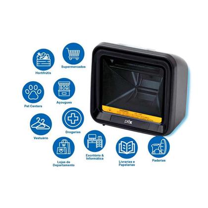 Imagem de Leitor de Código de Barras Fixo Toledo Prix 2D VSI 410 USB