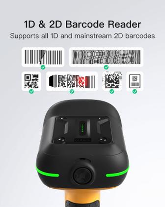 Imagem de Leitor de código de barras Inateck BCST-75 Bluetooth 1D 2D QR Code IP67