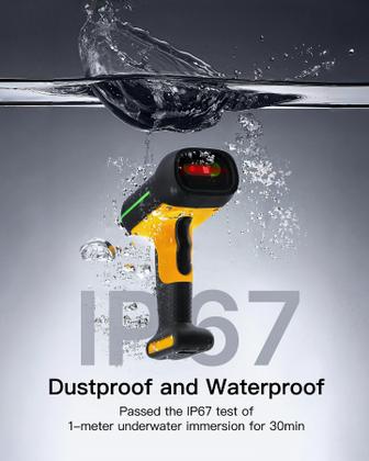 Imagem de Leitor de código de barras Inateck BCST-75 Bluetooth 1D 2D QR Code IP67