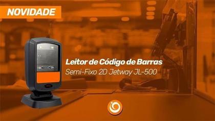 Imagem de Leitor De Código De Barras Jetway Jl-500 2d Qr Code Usb