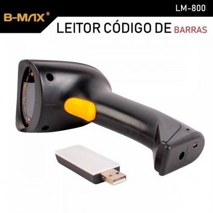 Imagem de Leitor De Codigo De Barras Laser B-Max Lm-800 Notas fiscais, Produtos e Boletos Bancários