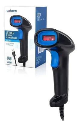 Imagem de Leitor de Código de Barras Laser USB EAN13 Boletos FEBRABAN