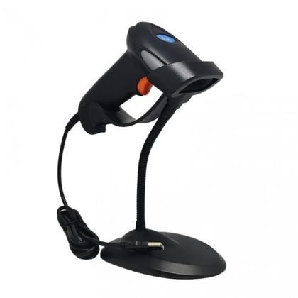 Imagem de Leitor De Código De Barras Laser Usb Suporte Kp-1017A+ Knup