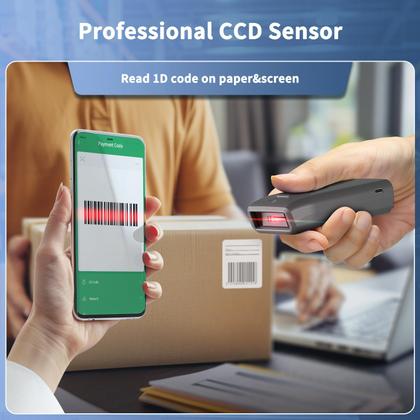 Imagem de Leitor de código de barras NetumScan Mini 1D Bluetooth CCD