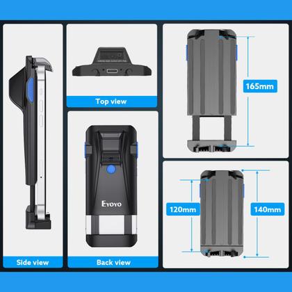 Imagem de Leitor De Código De Barras Portátil Qr Code Scanner Celular
