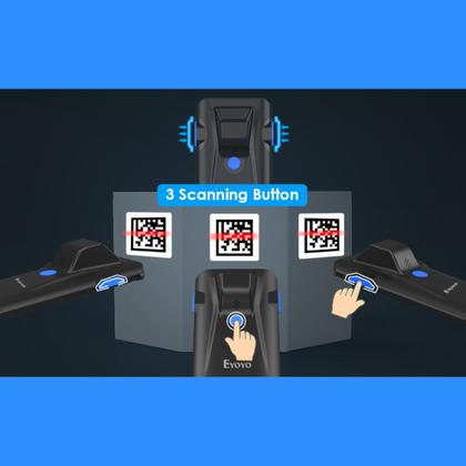 Imagem de Leitor De Código De Barras Portátil Qr Code Scanner Celular