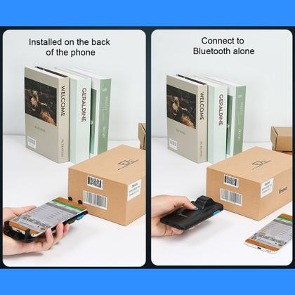 Imagem de Leitor De Código De Barras Portátil Qr Code Scanner Celular