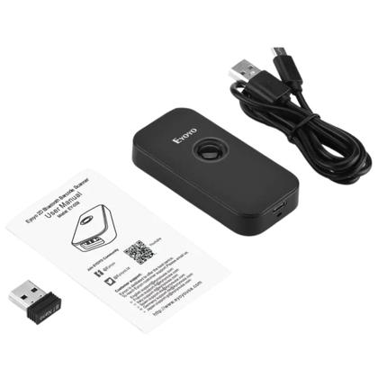 Imagem de Leitor De Código De Barras Qr Code 1D 2D Portátil USB Scaner