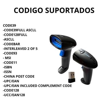 Imagem de Leitor De Código De Barras Sem Fio Barcode scanner 1100LW Usb Ean-8/ean-13 110v/220v