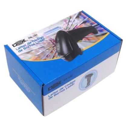Imagem de Leitor De Código De Barras Usb Laser Scanner Com Fio Dex DX-182