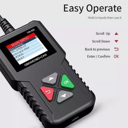 Imagem de Leitor de código de scanner automotivo OBD2 para diagnóstico de automóveis