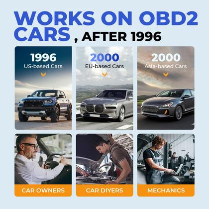 Imagem de Leitor de código OBD2 Scanner Autel AL319 para todos os veículos OBDII