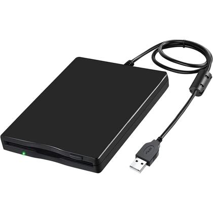 Leitor De Disquete USB De 3,5 Polegadas 1,44MB Externo FDD Para