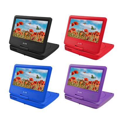 Leitor de DVD portátil Core Innovations com tela LCD de 7