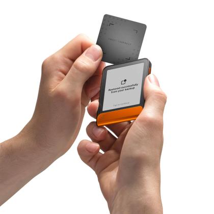 Imagem de Leitor de livros eletrônicos Ledger Flex Bitcoin Edition Wallet