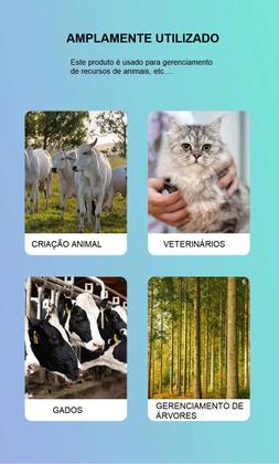 Imagem de Leitor De Microchip Identificação De Animal Universal