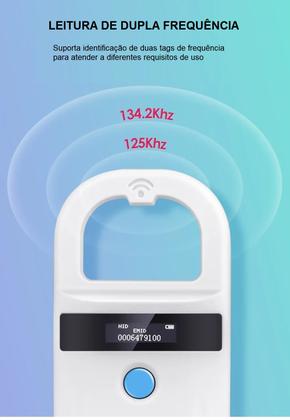 Imagem de Leitor De Microchip Identificação De Animal Universal