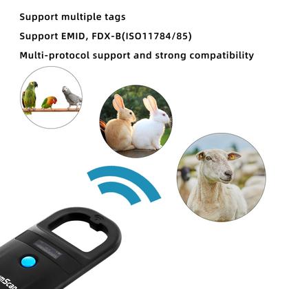 Imagem de Leitor de microchip para animais de estimação NetumScan atualizou 256 dados