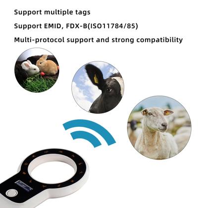 Imagem de Leitor de microchip para animais de estimação NetumScan atualizou o armazenamento de dados 1024