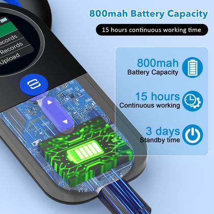 Imagem de Leitor de microchip para animais de estimação Symcode Bluetooth sem fio Symcode