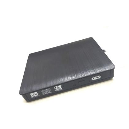 Imagem de Leitor E Gravador Cd Dvd Externo Slim Preto Usb 3.0 Para Note e Pc DVD  gv02