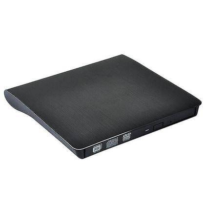 Imagem de Leitor e Gravador Externo USB 3.0 Slim DVD/Blu-ray - Preto para PC e Laptop