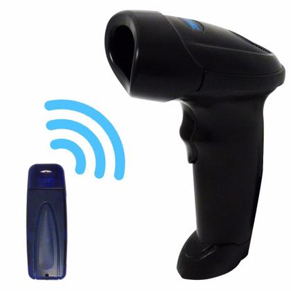 Imagem de Leitor Scanner Código Barra Laser Sem Fio Wireless USB