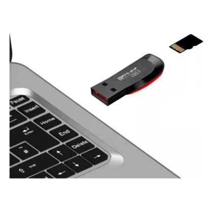 Imagem de Leitor Usb Adaptador Micro Sd Cartão De Memória 2 Unid
