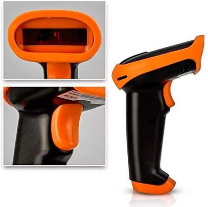 Imagem de Leitor Wireless Código De Barras Laser Sem Fio