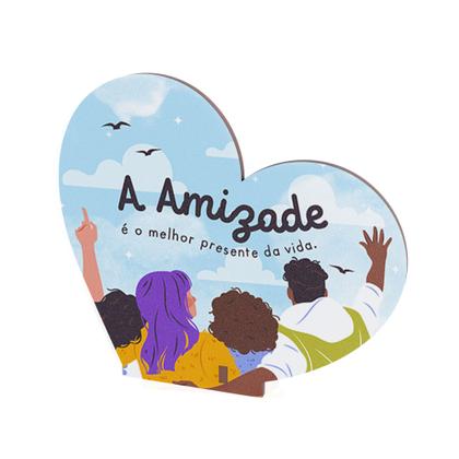 Imagem de Lembrancinha MDF Dia do Amigo  Kit com 20 unidades